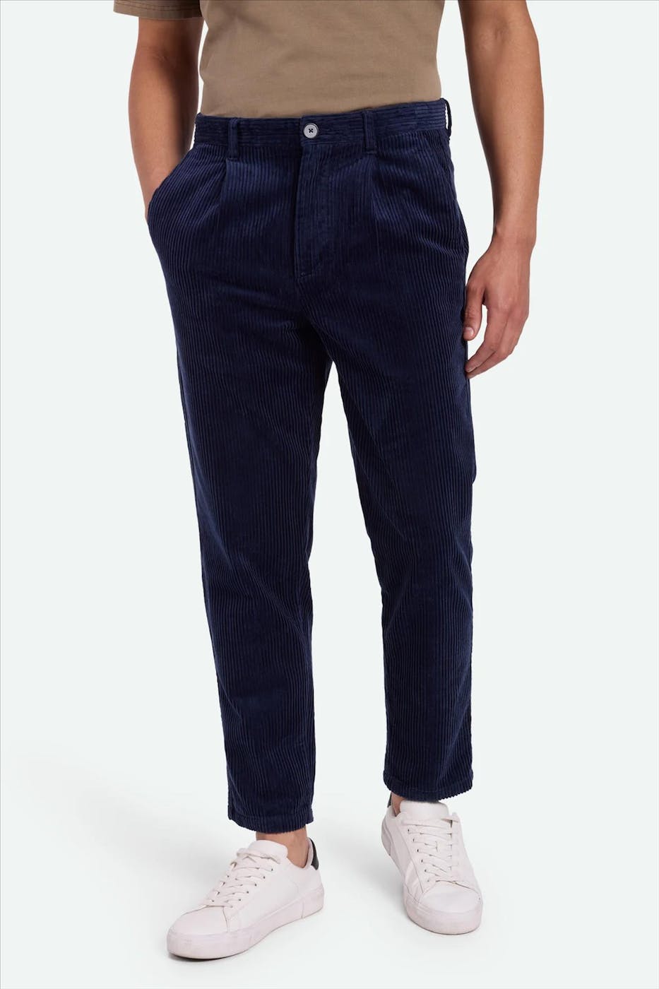 Minimum - Donkerblauwe Bratis broek