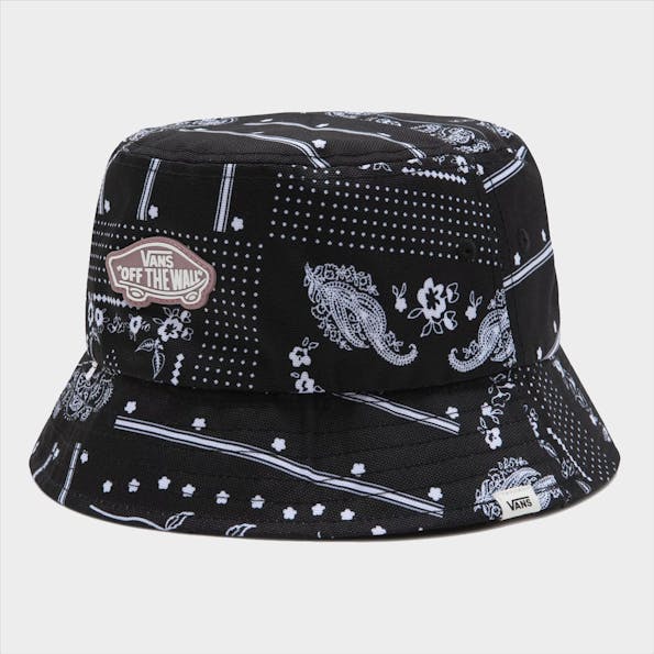 Vans - Zwart-witte Delux Hankley bucket hat