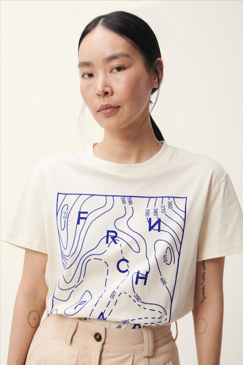 FRNCH - Ecru Curlina T-shirt