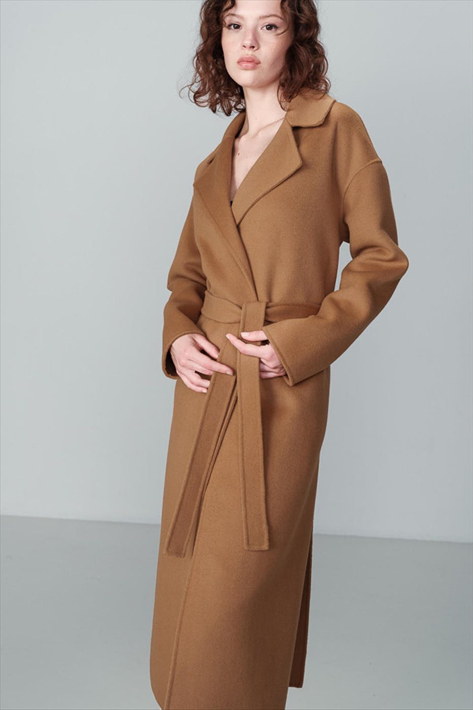 Grace & Mila - Camel Noemie mantel