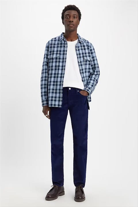 Levi's - Donkerblauwe Rib 511 Slim jeans