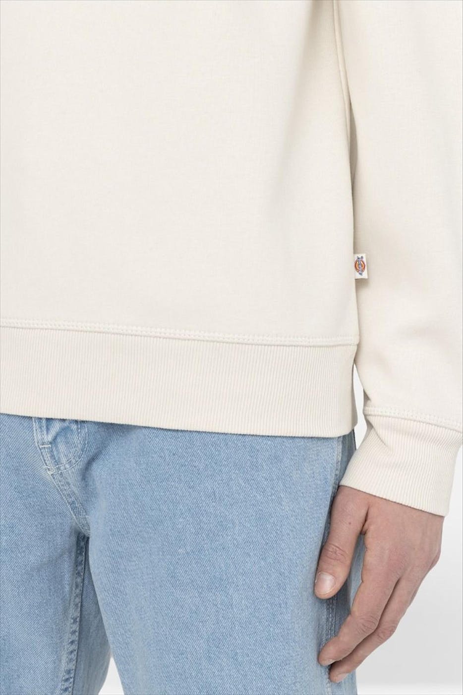 Dickies - Ecru Quarter Zip sweater