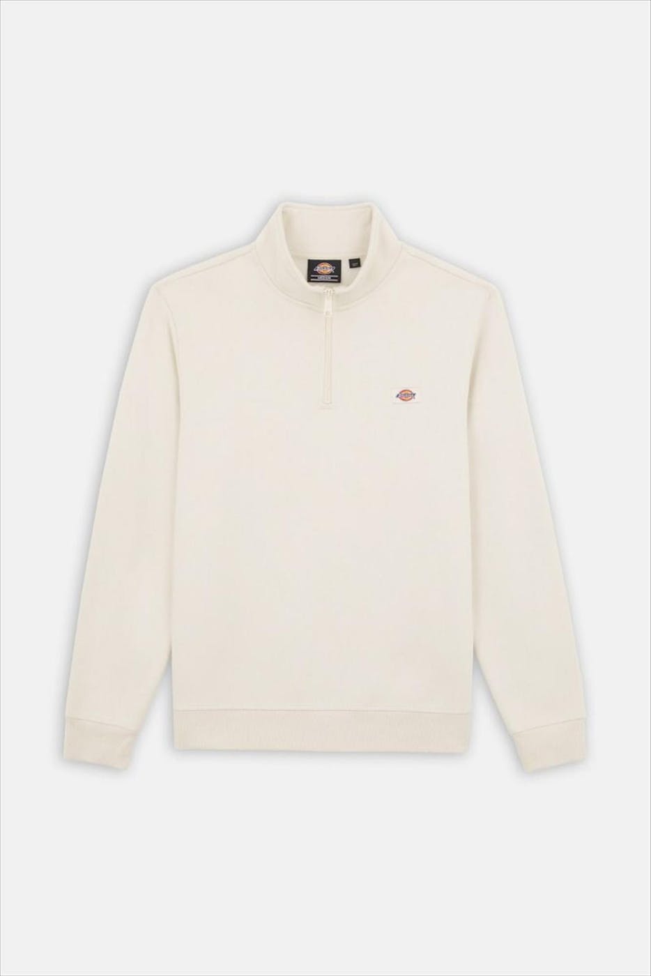 Dickies - Ecru Quarter Zip sweater