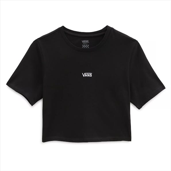 Vans  - Zwarte Flying V Cropped T-shirt