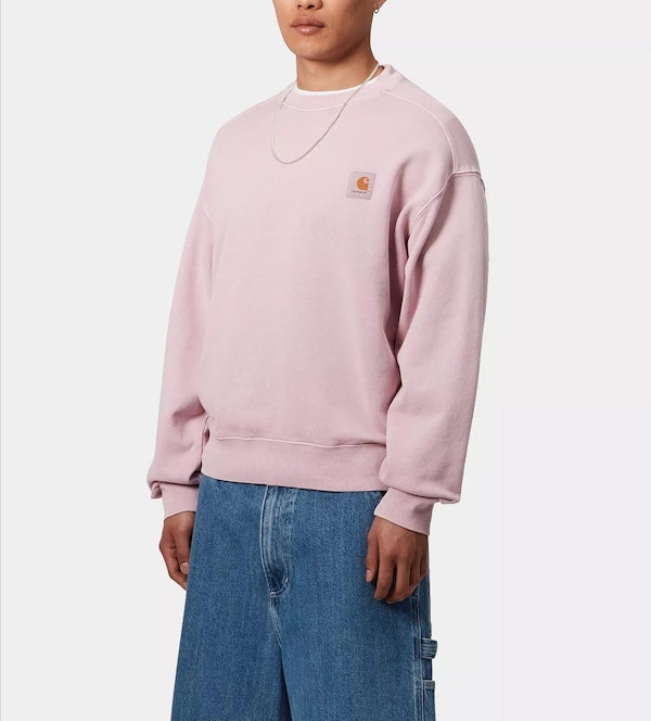 Carhartt WIP - Paarsroze Hortensia Nelson sweater