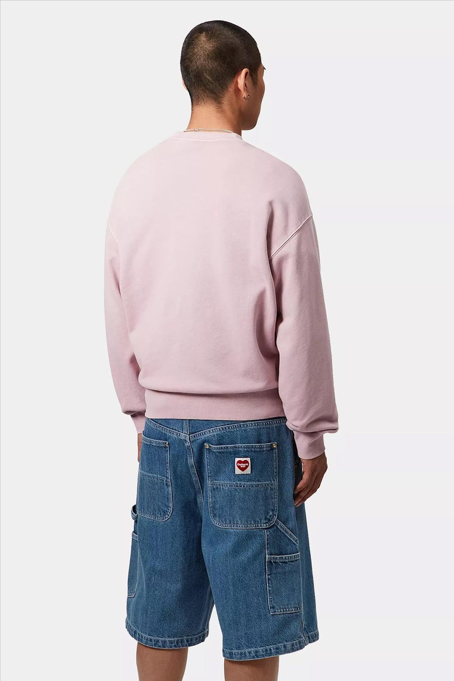 Carhartt WIP - Paarsroze Hortensia Nelson sweater