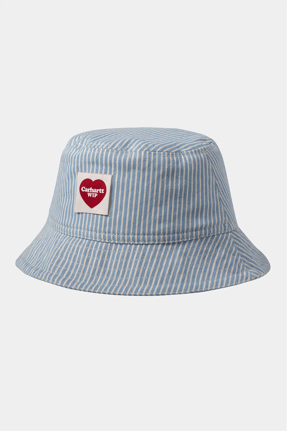 Carhartt WIP - Lichtblauwe-witte Terrell bucket hat