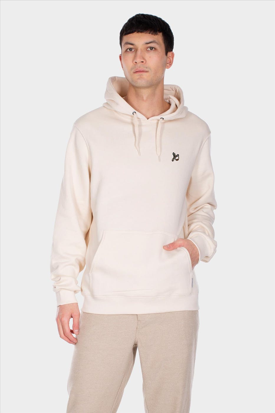 Iriedaily - Ecru Zwille hoodie