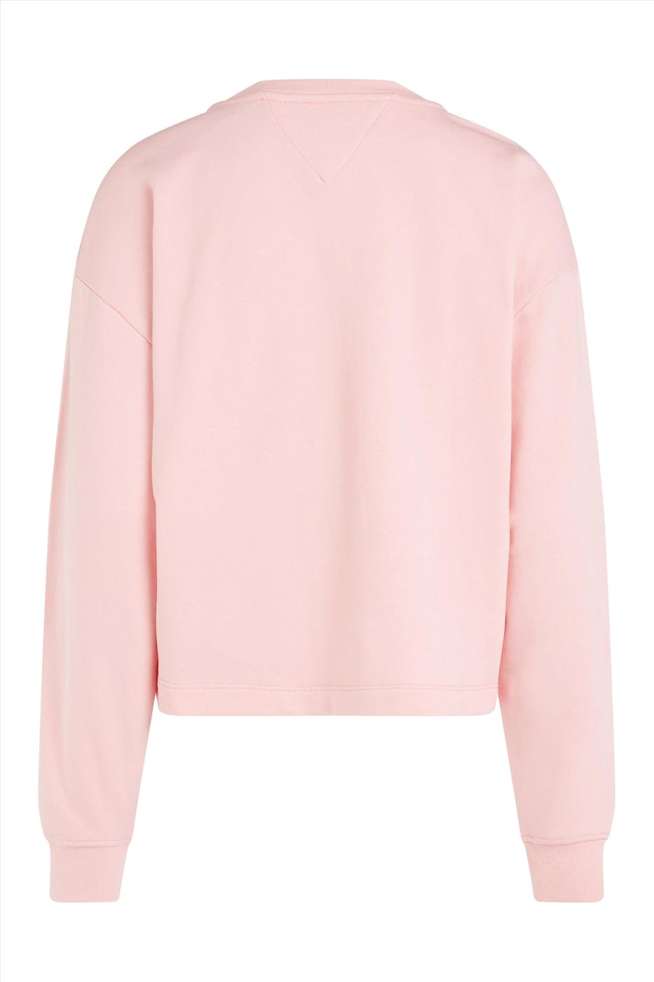Tommy Jeans - Roze Boxy Essential sweater