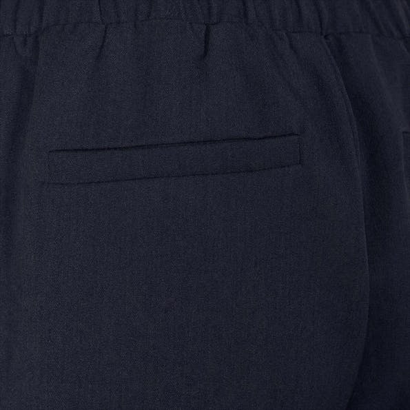 Minimum - Donkerblauwe Tapered Sofja broek