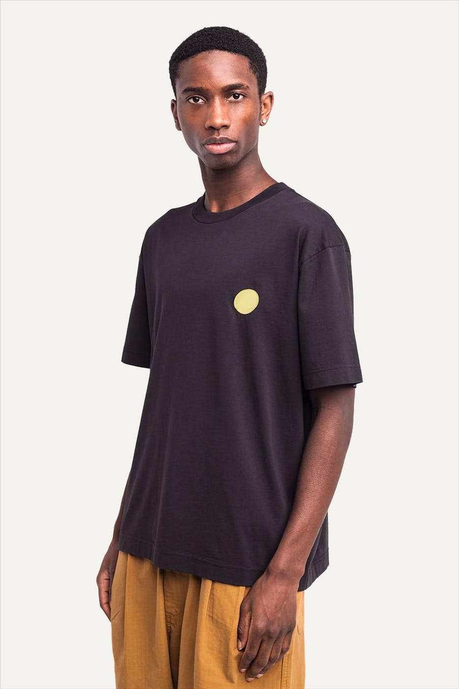 OLOW - Donkergrijze Café De Minuit T-shirt