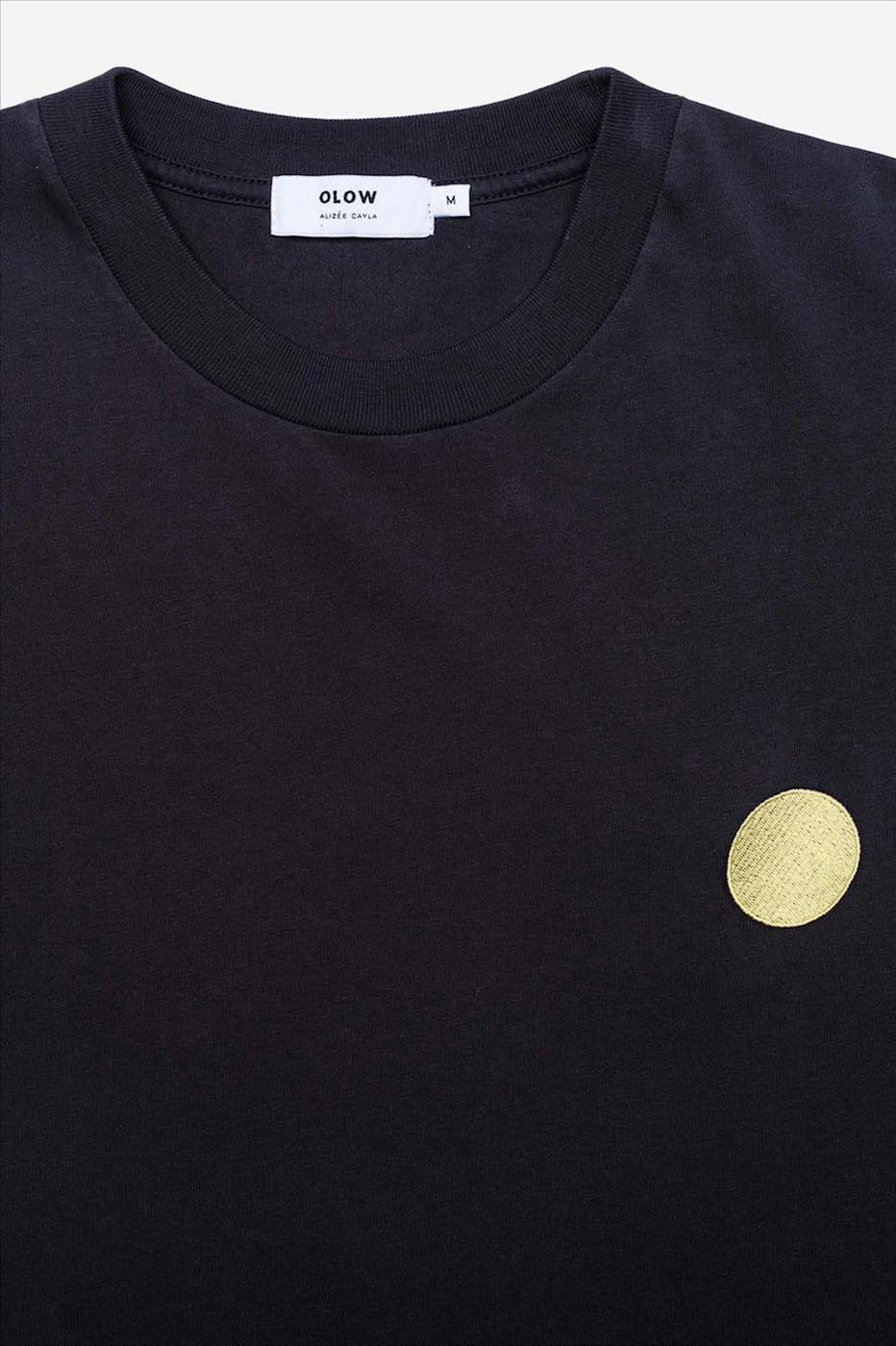 OLOW - Donkergrijze Café De Minuit T-shirt