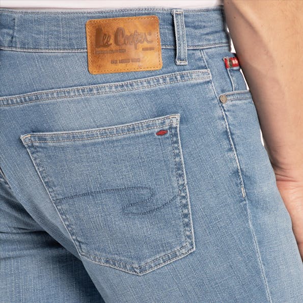Lee Cooper - Blauwe LC110ZP slim jeans