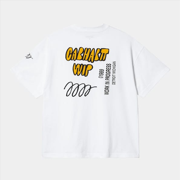 Carhartt WIP - Witte Signature T-shirt