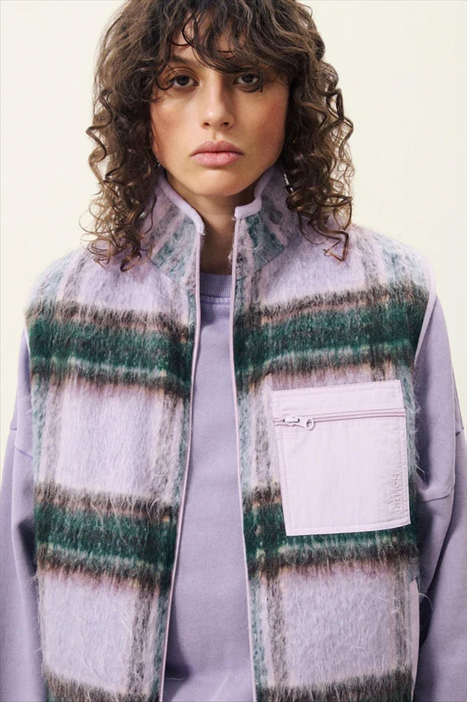 FRNCH - Lila Liroshe vest
