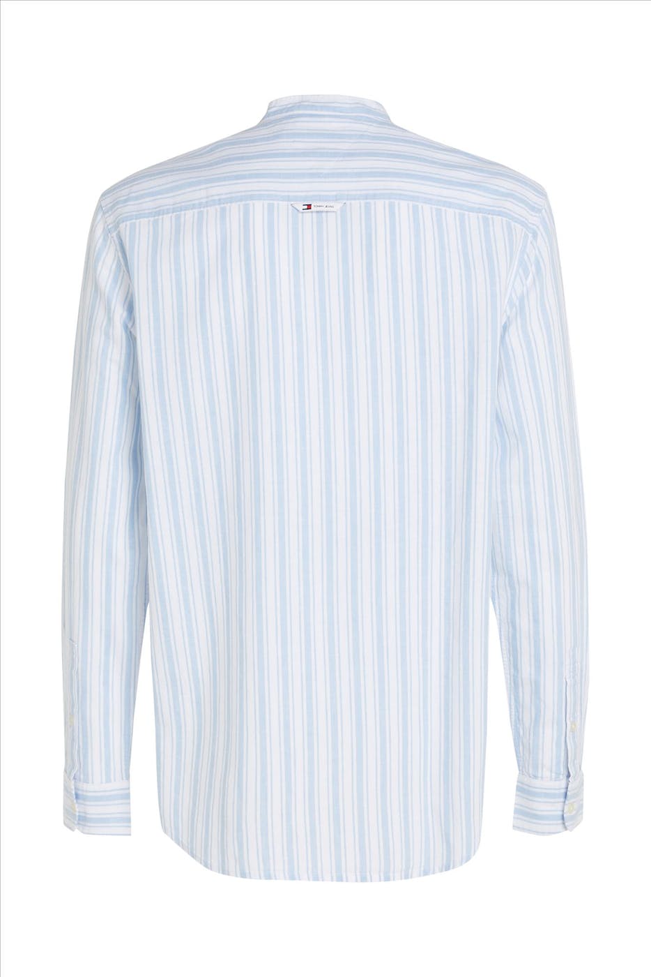 Tommy Jeans - Lichtblauw Stripe Linen hemd