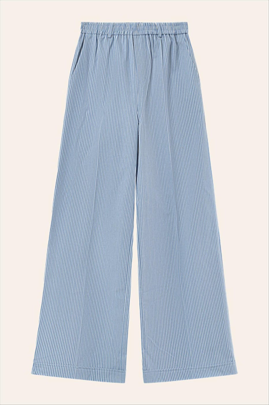 Grace & Mila - Blauwe Patine broek