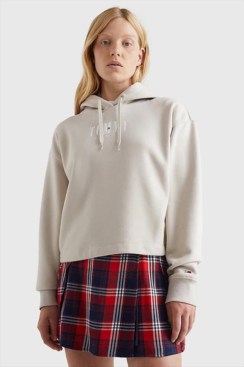 Tommy Jeans - Witte Timeless hoodie