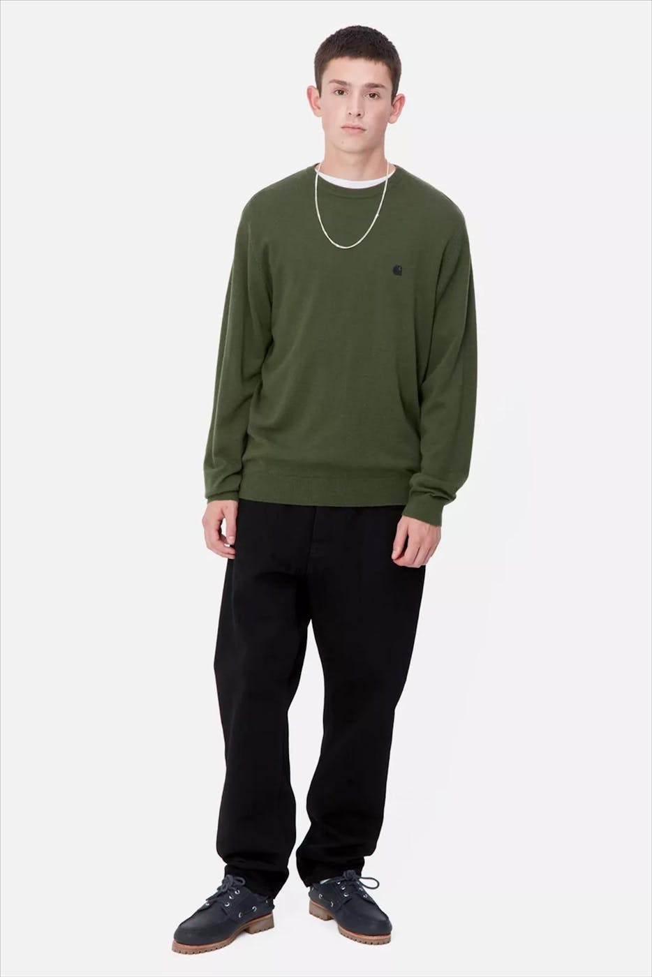Carhartt WIP - Groene Madison trui