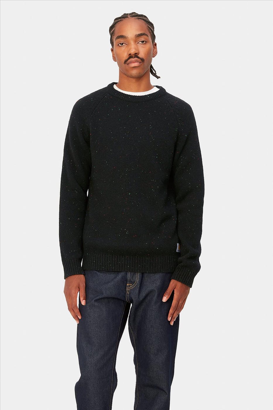 Carhartt WIP - Zwart Anglistic trui