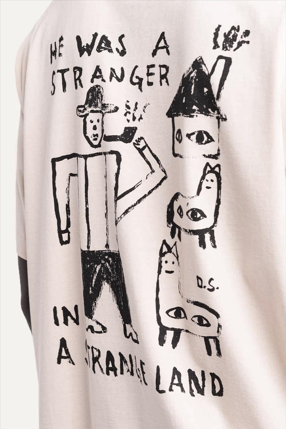 OLOW - Beige Stranger T-shirt