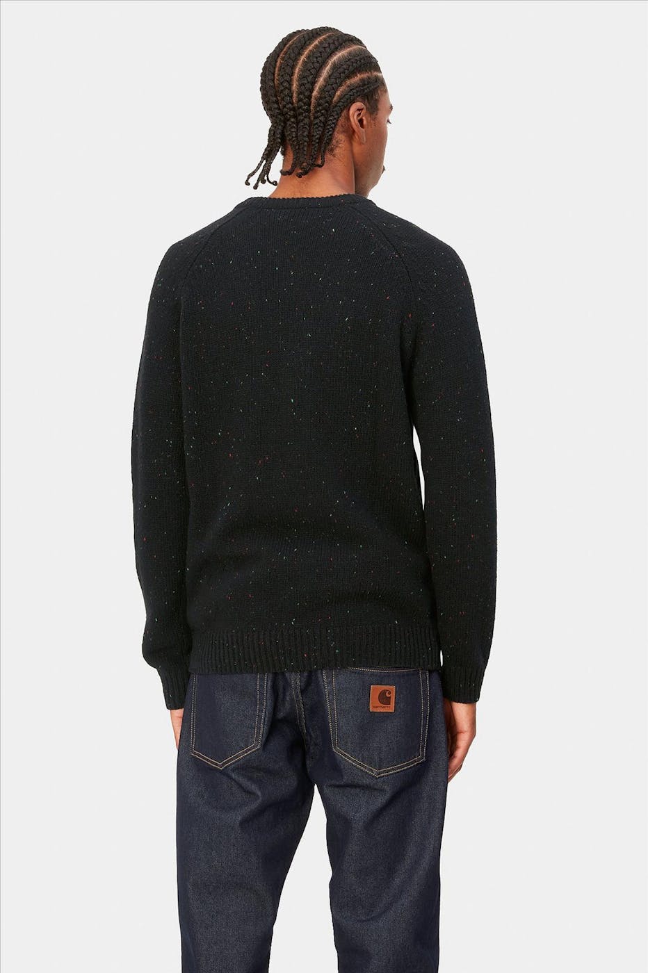 Carhartt WIP - Zwart Anglistic trui