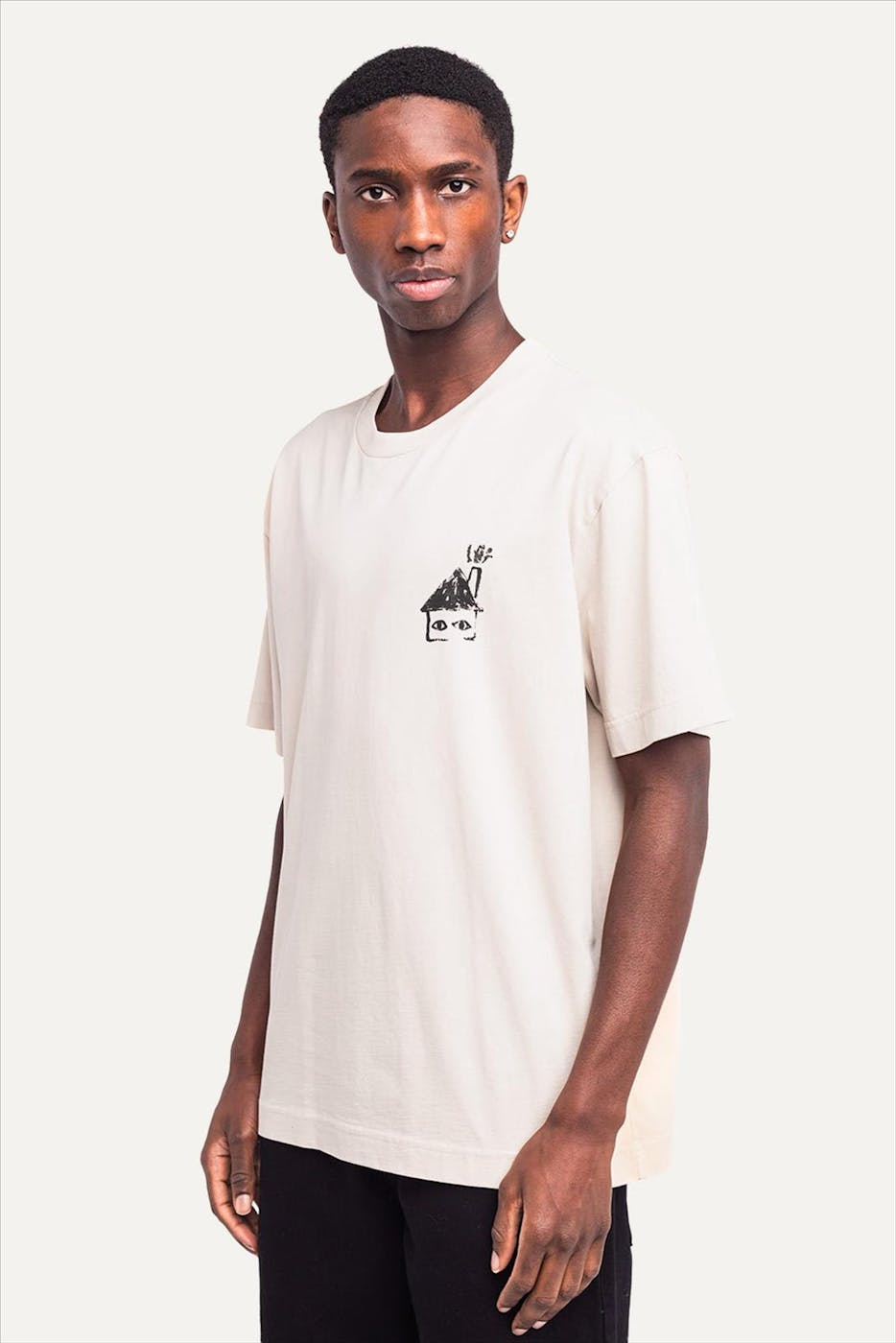 OLOW - Beige Stranger T-shirt