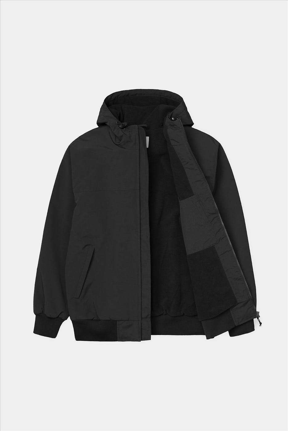 Carhartt WIP - Zwarte Hooded Sail jas