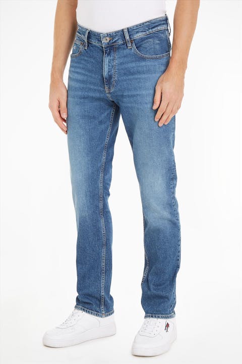Tommy Jeans - Donkerblauwe Ryan Straight jeans