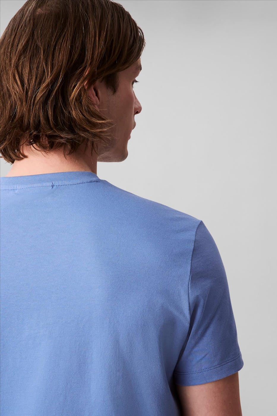 Calvin Klein Jeans - Blauwe Classic Badge T-shirt