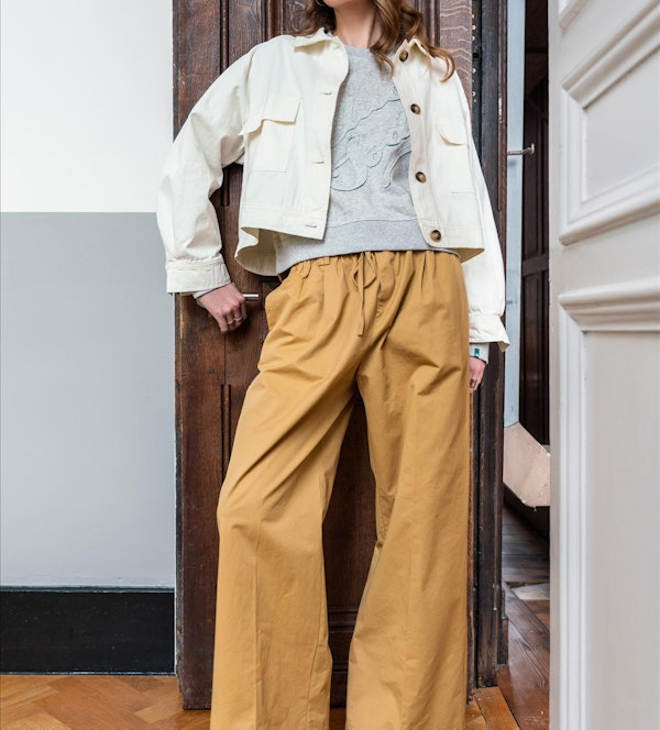 Grace & Mila - Oker Poplin broek