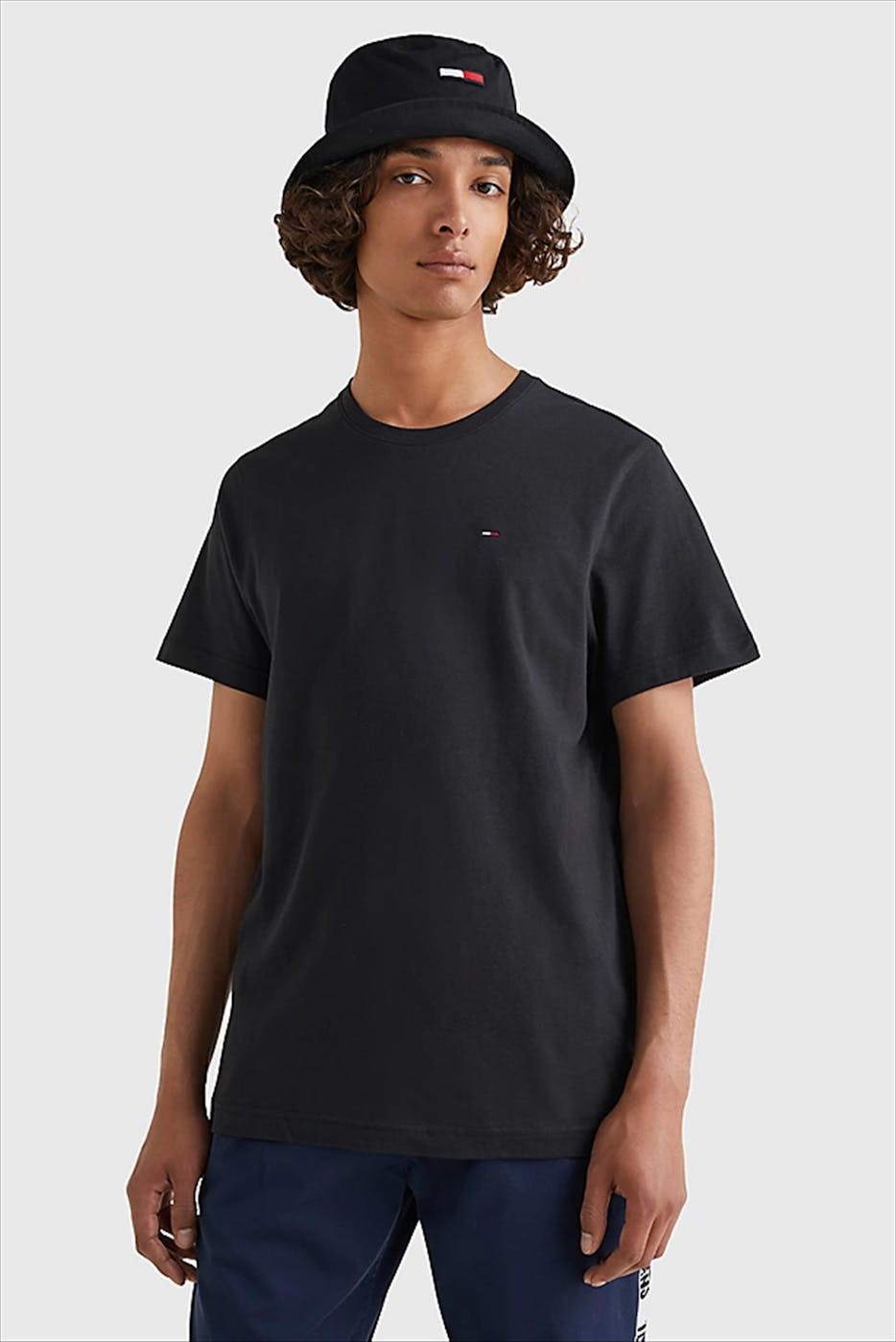 Tommy Jeans - Zwarte Hanson T-shirt