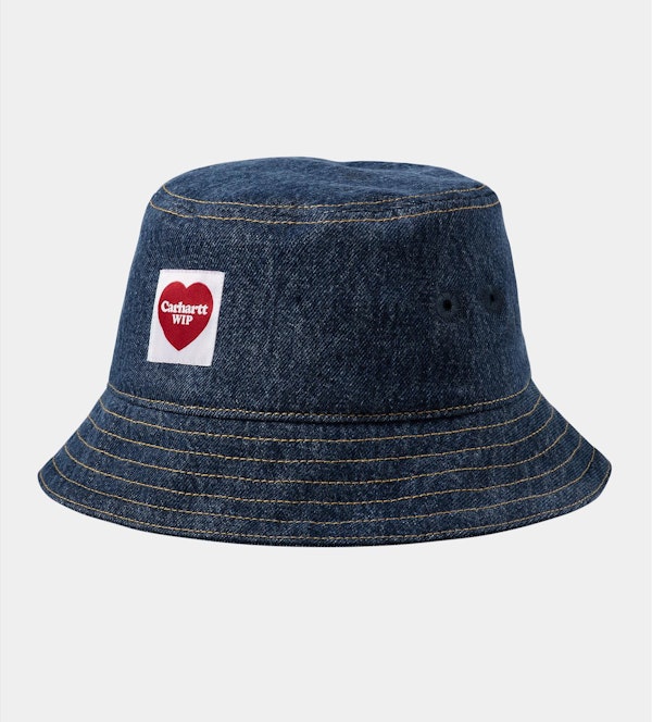 Carhartt WIP - Donkerblauwe Nash bucket hat