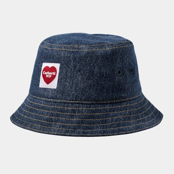 Carhartt WIP - Donkerblauwe Nash bucket hat