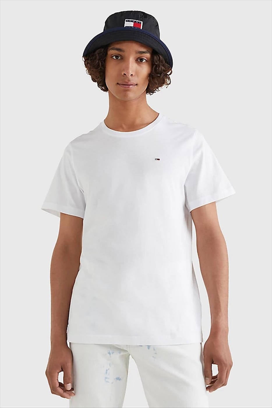 Tommy Jeans - Witte Hanson T-shirt