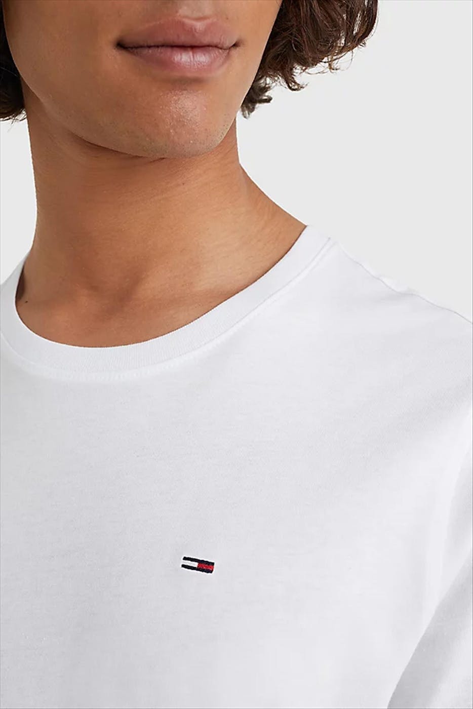 Tommy Jeans - Witte Hanson T-shirt