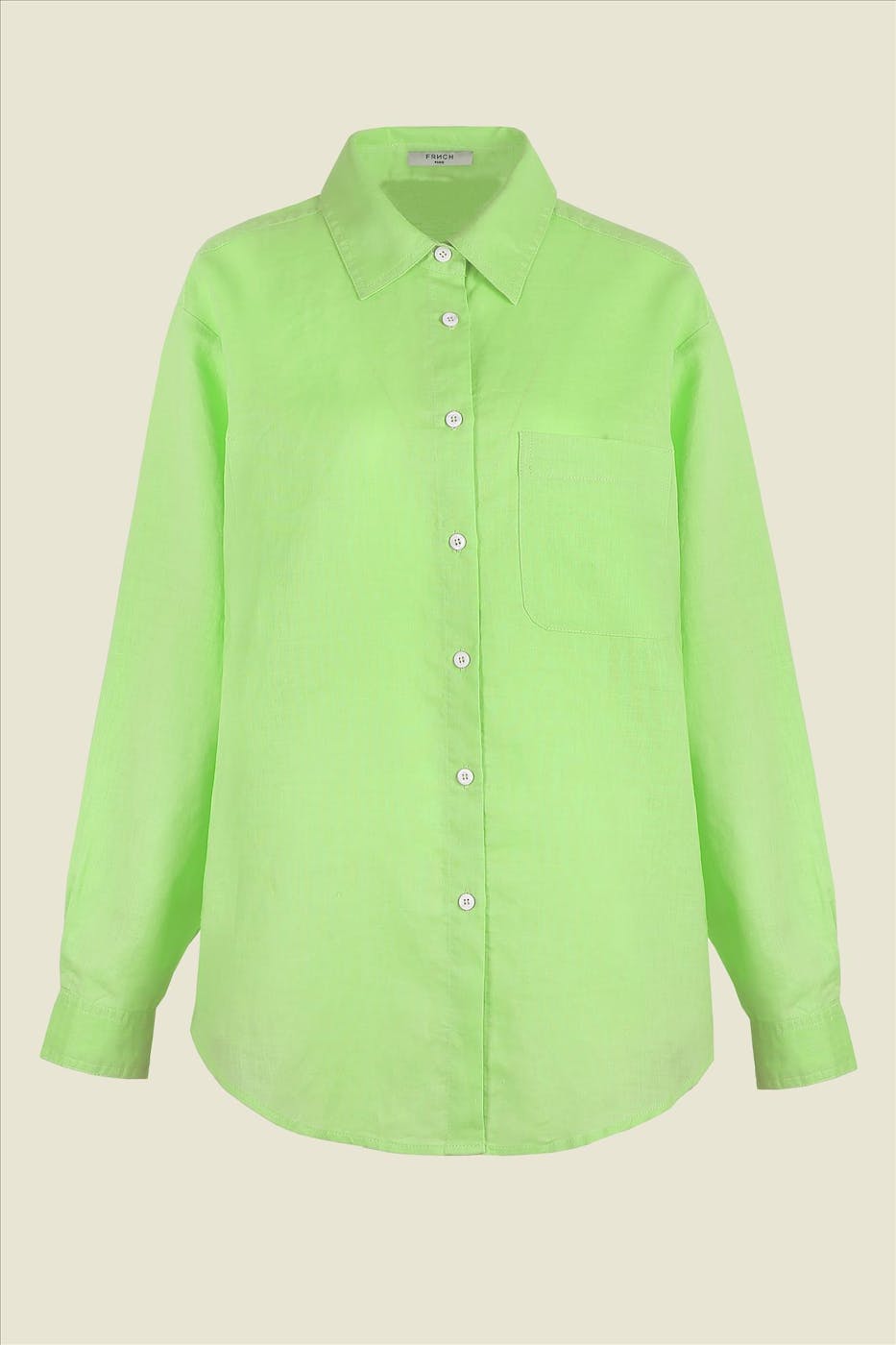 FRNCH - Lichtgroene Carla blouse