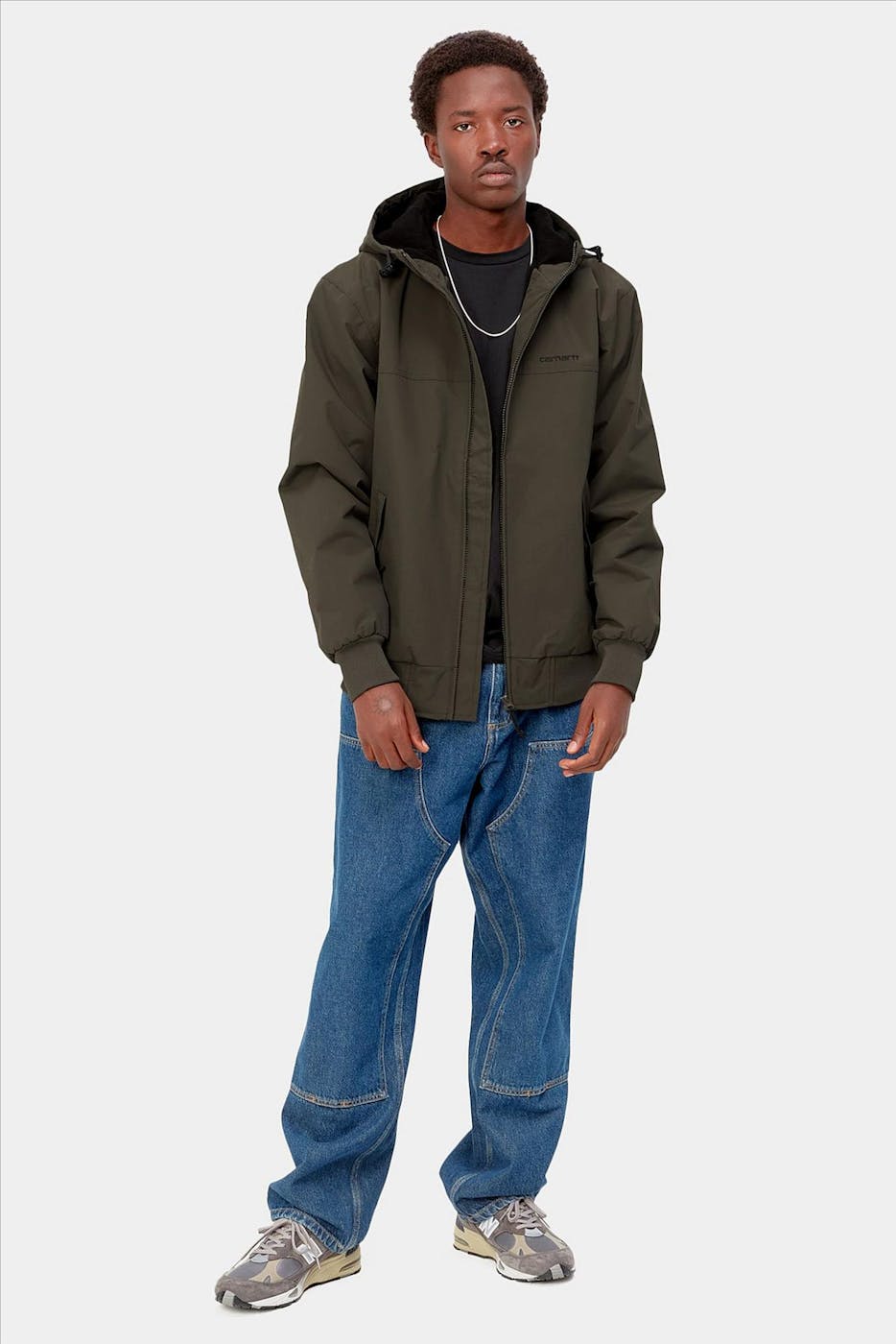 Carhartt WIP - Kaki Hooded Sail jas