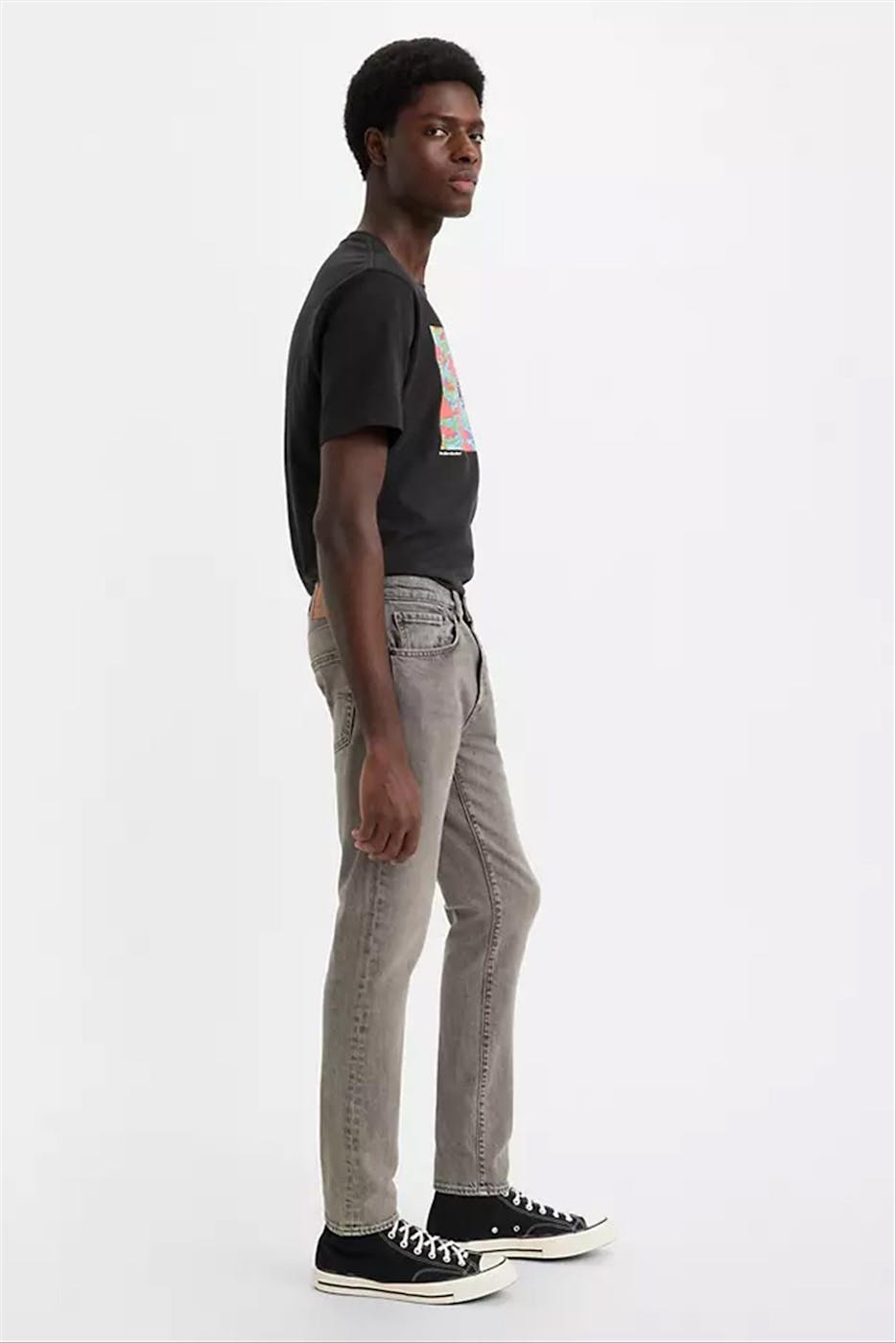 Levi's - Grijze 512 Slim Taper jeans