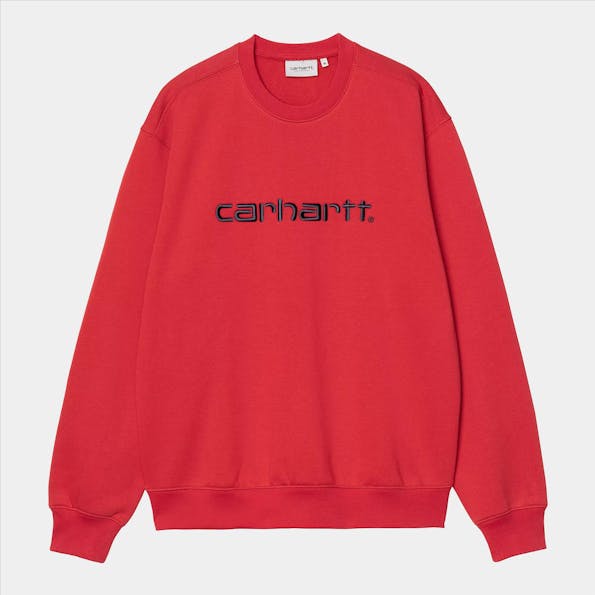 Carhartt WIP - Rode Carhartt sweater