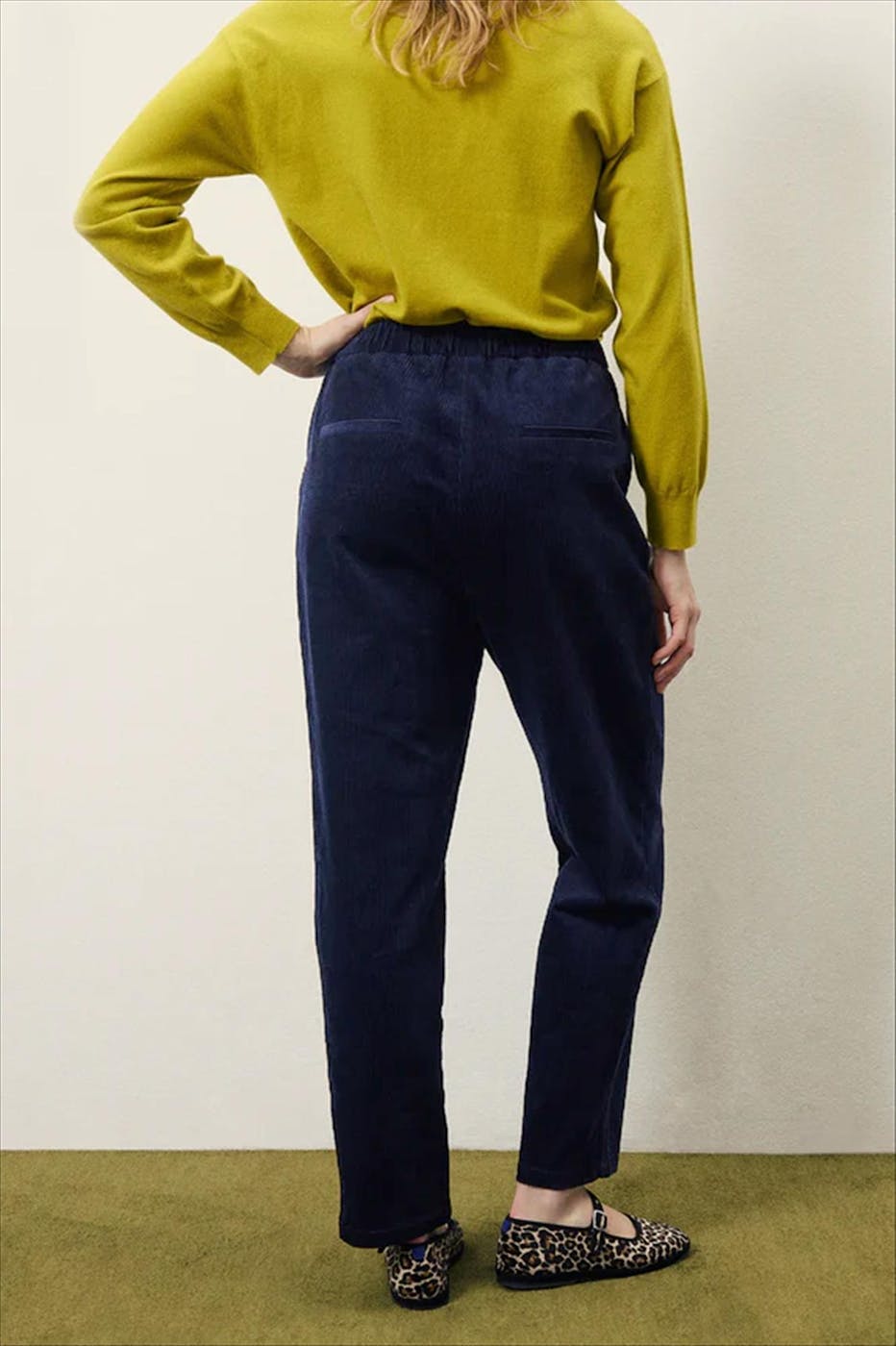 FRNCH - Donkerblauwe Perola broek