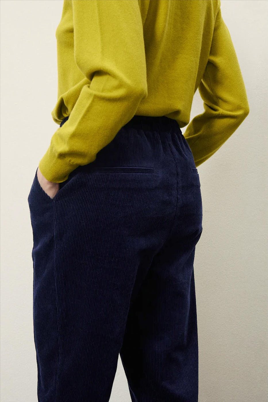 FRNCH - Donkerblauwe Perola broek