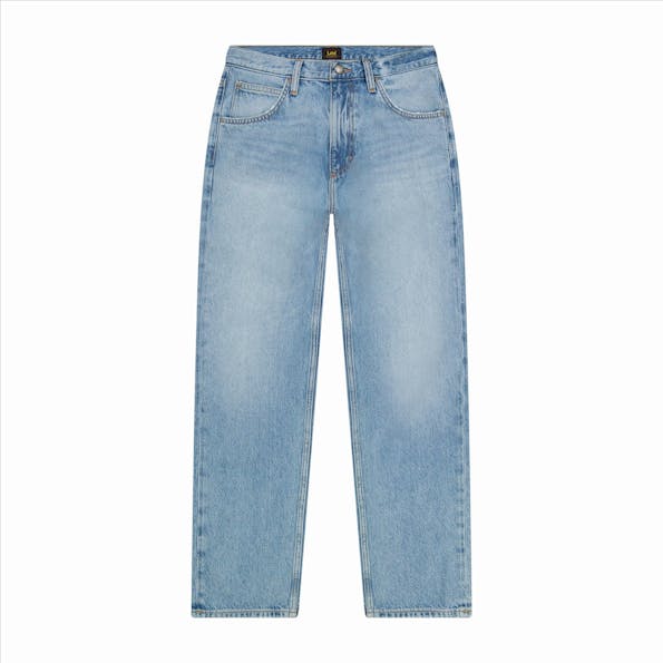 Lee - Donkergrijze Haden relaxed straight jeans