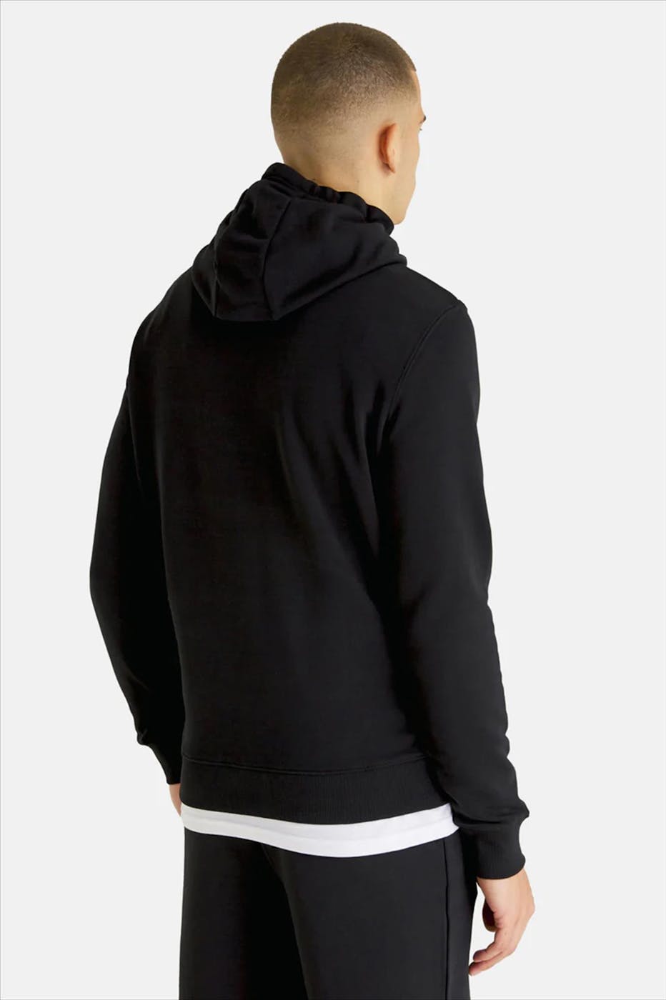 Lyle & Scott - Zwarte Pullover hoodie
