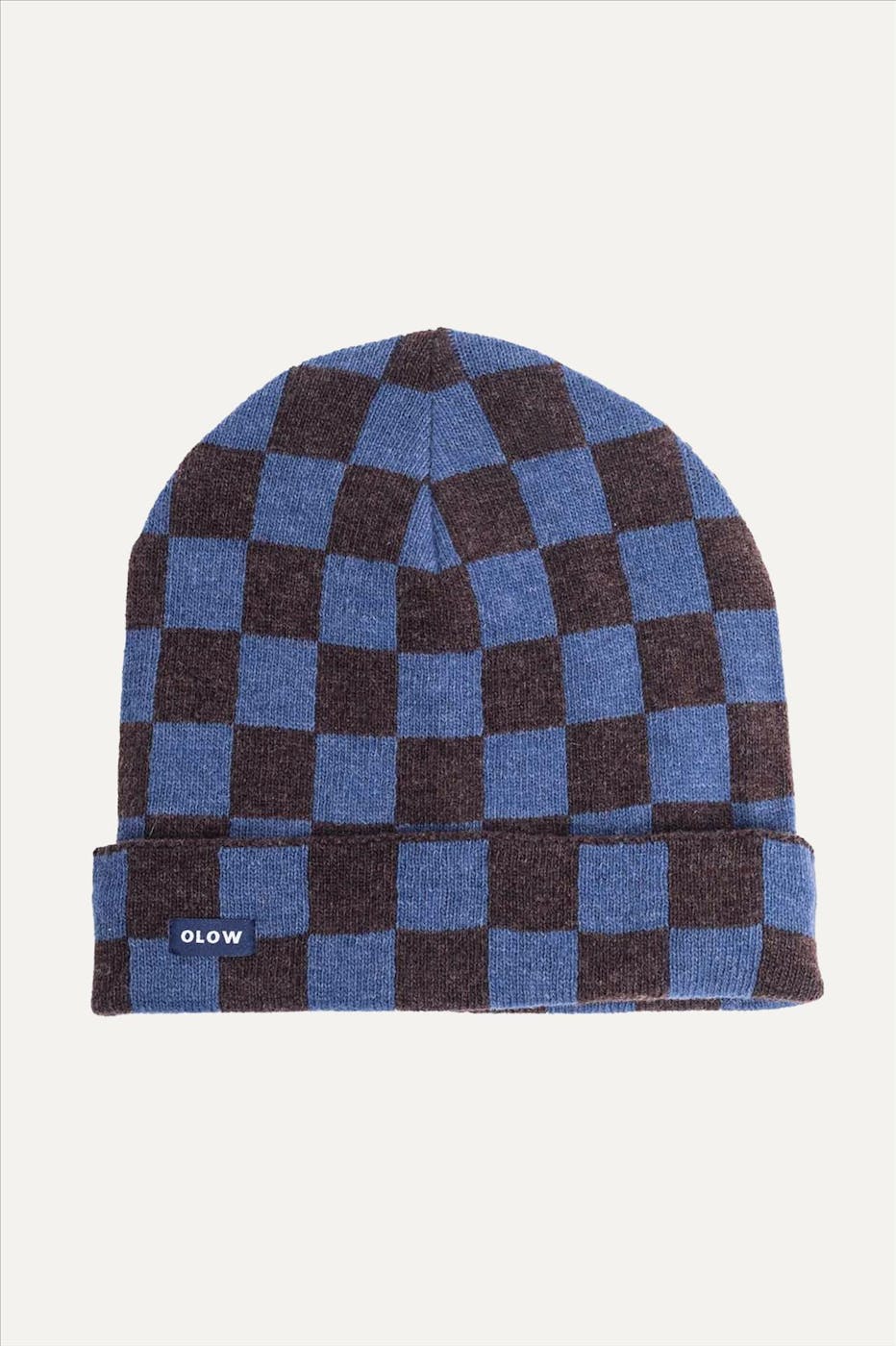 OLOW - Blauw-Bruine Odysse muts