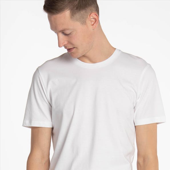 Minimum - Witte Voel Tshirt