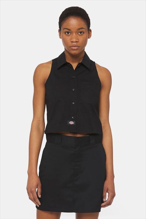 Dickies - Zwarte Sleeveless Work blouse