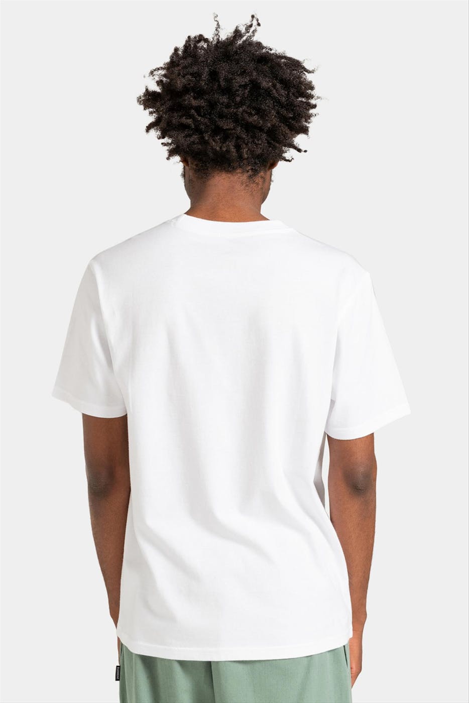 Element - Witte Basic Pocket Label T-shirt