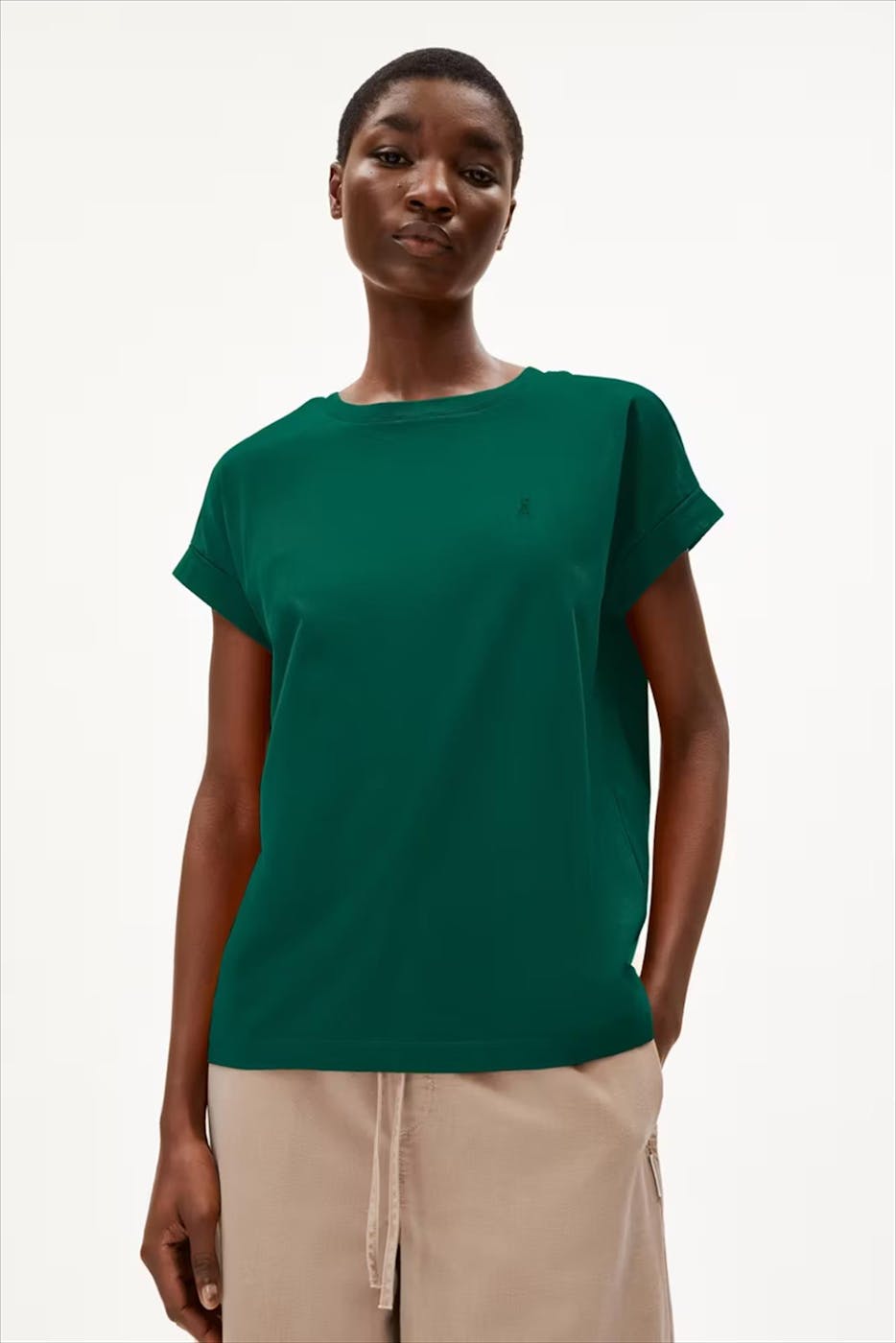 Armed Angels - Groene Idaara T-shirt
