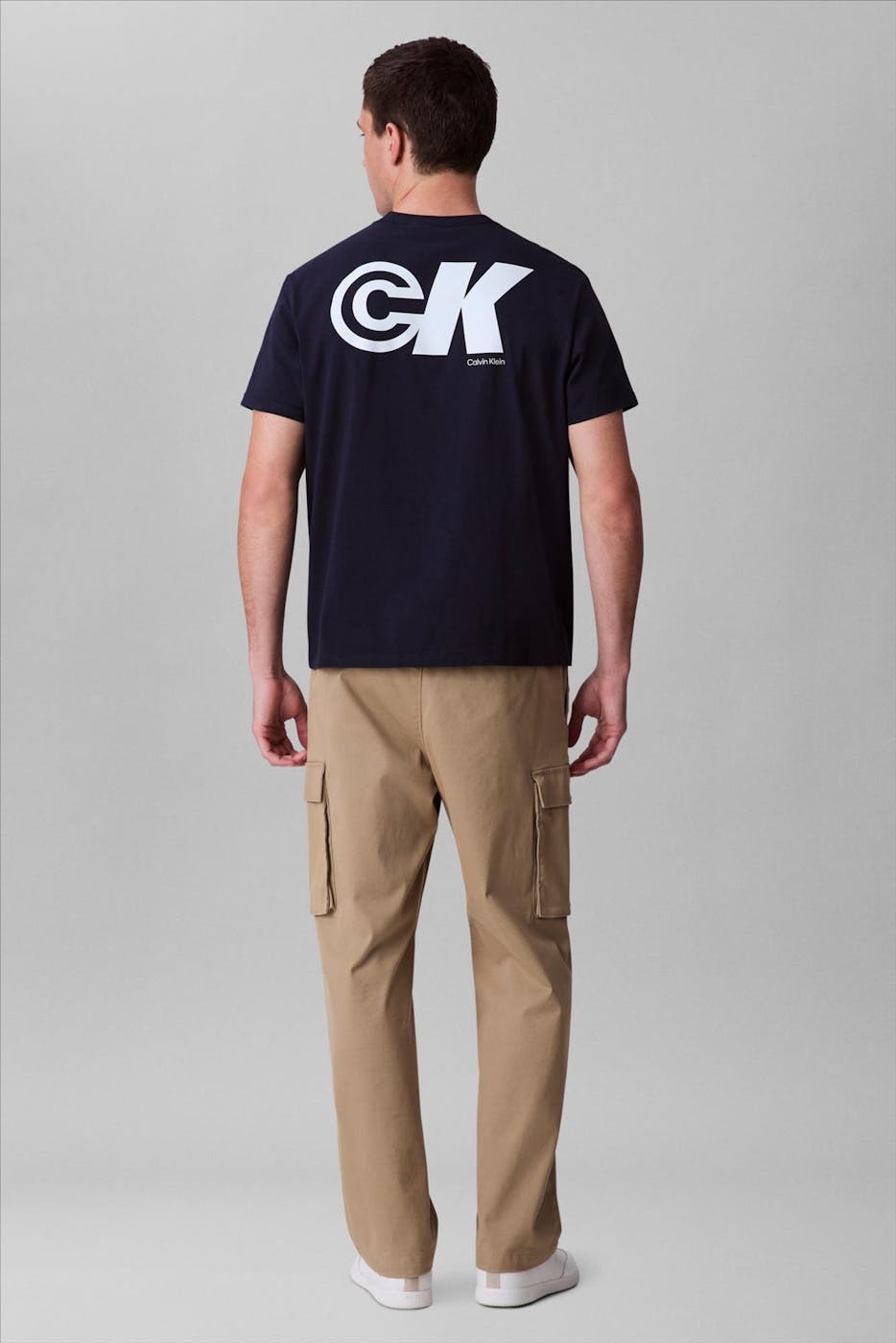 Calvin Klein Jeans - Donkerblauwe Sport Graphic Logo T-shirt
